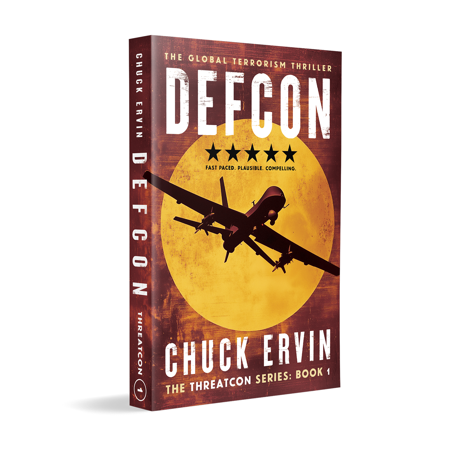 'Threatcon' is a cross-genre military thriller series. The author is Chuck Ervin. All the books are available in paperback, for Kindle® and as Audible audiobooks. Discover more at chuckervin.com